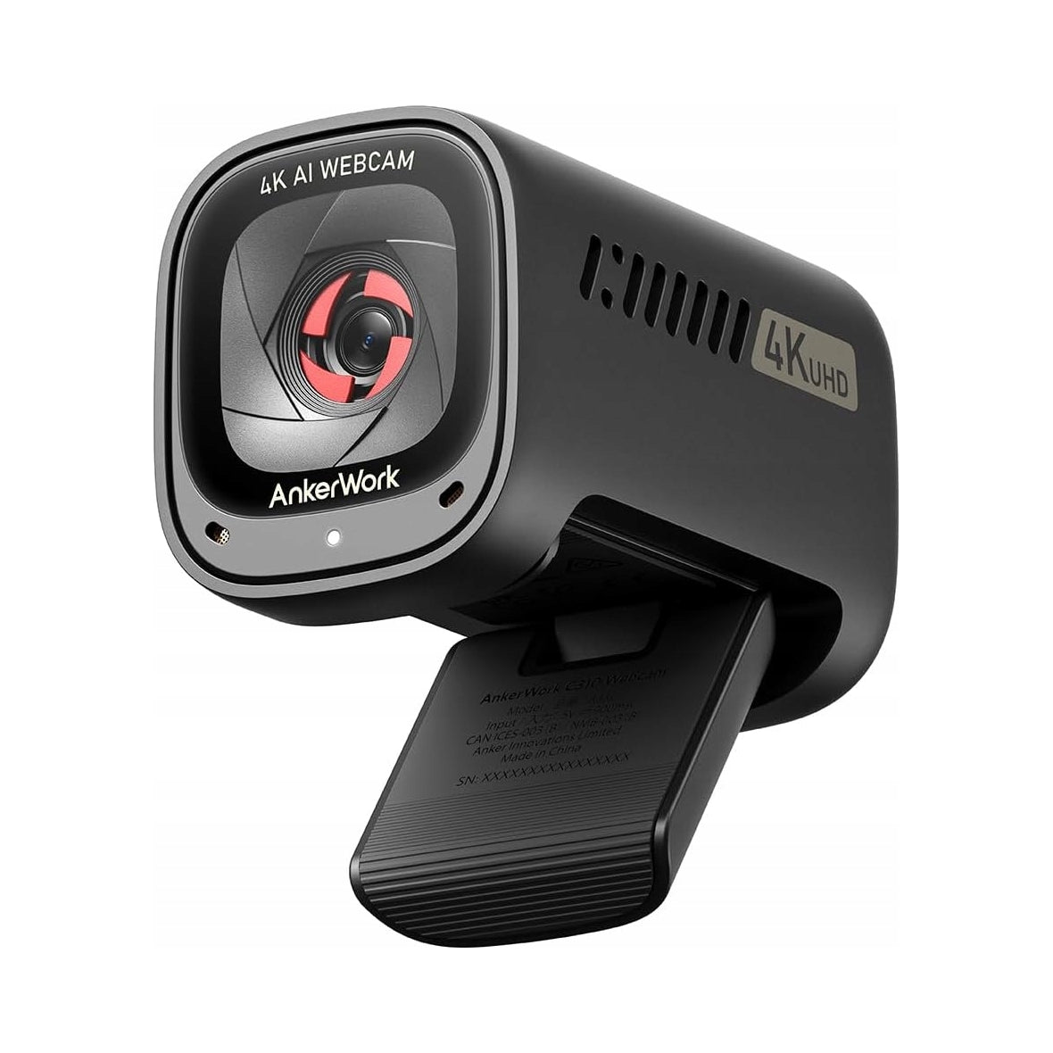 Webcam AnkerWork C310 4K AI 12MP black