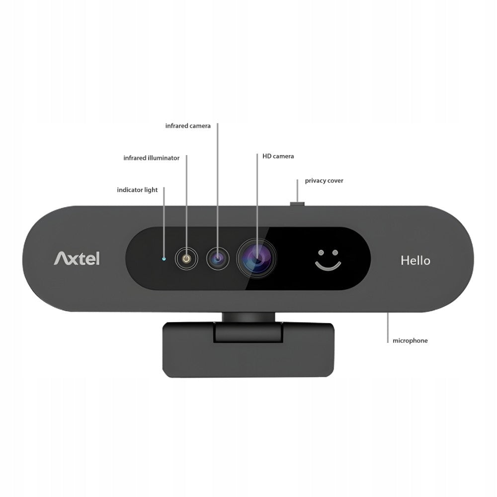 Webcam Axtel Hello Full HD Model AX-FHD Webcam Hello