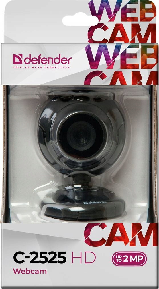 Webcam Defender C2525HD Batteries included no