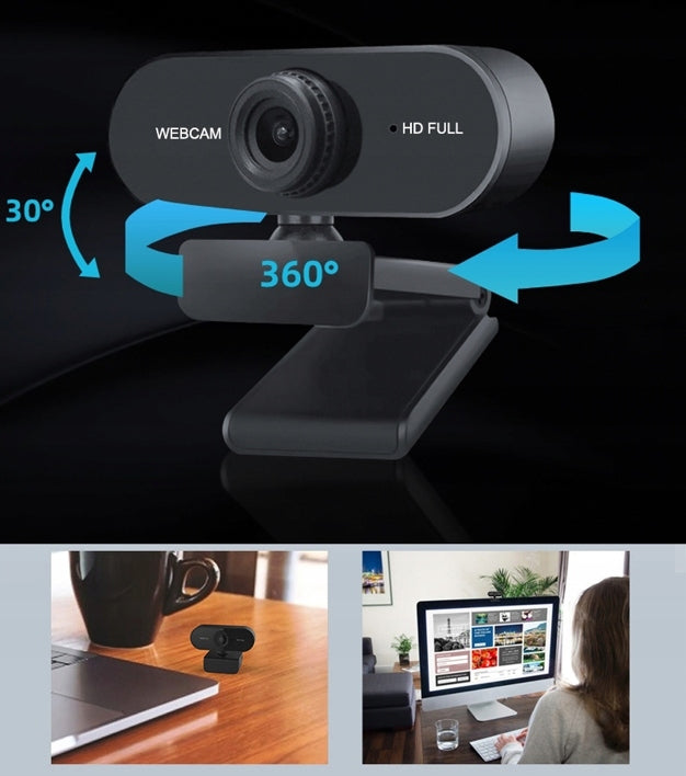 Webcam Full HD 1080p LED Microphone For YouTube Streaming Brand no brand