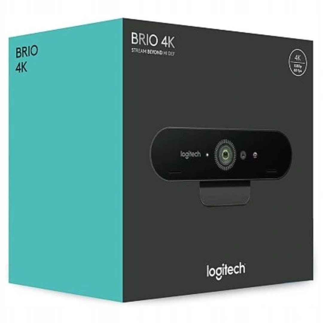 Webcam Logitech Brio 4K UHD Autofocus 13MP USB-C PROFESSIONAL Packaging status original