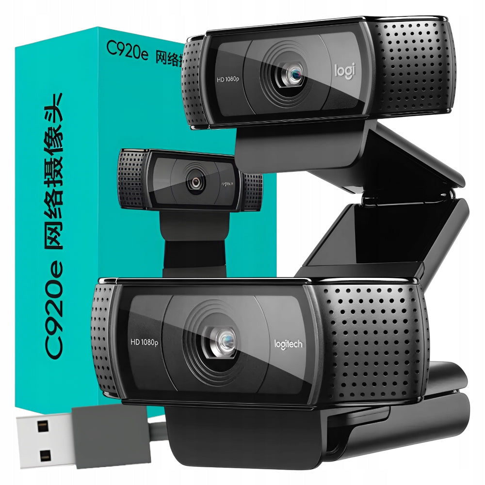 Webcam Logitech C920e FULL HD 1080P MICROPHONE USB Webcam