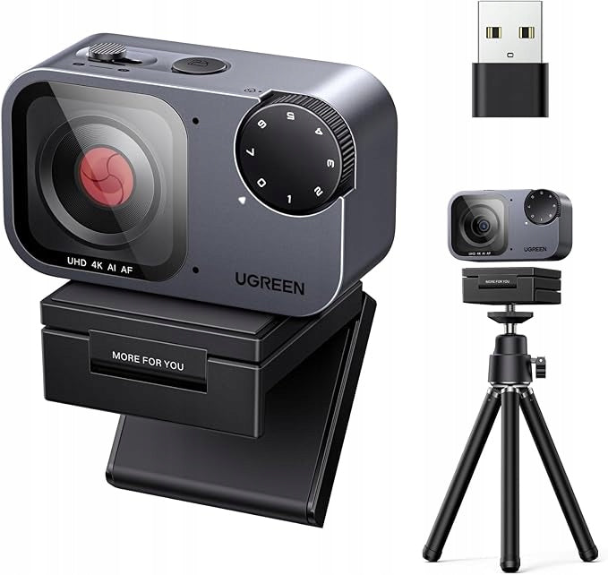 Webcam UGREEN FineCam Pro 4K 30 fps PC sensor 1/2