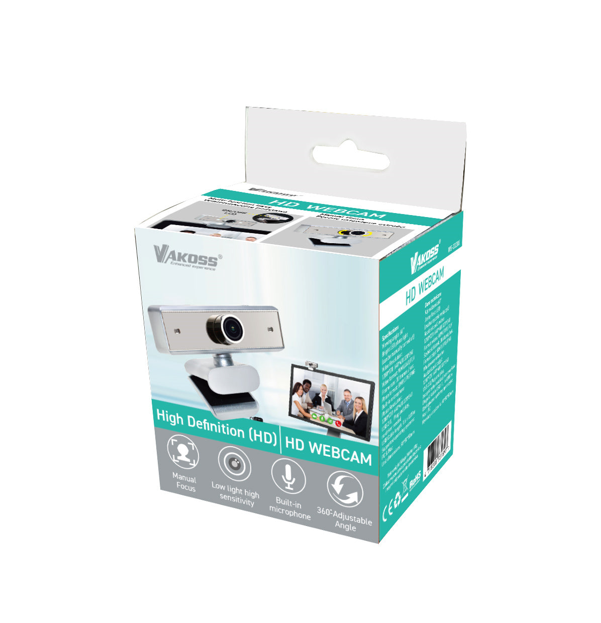 Webcam Vakoss WS-3328X 1,3 MP Manufacturer code WS-3328X