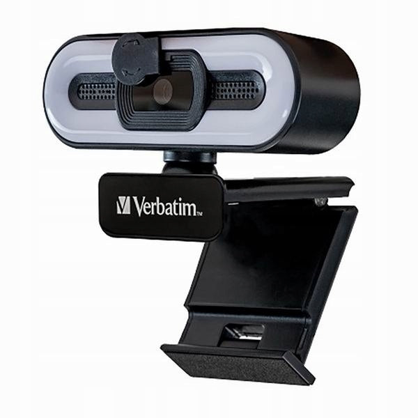 Webcam Verbatim AWC-02 1080p FHD USB 2.0 with microphone and backlight