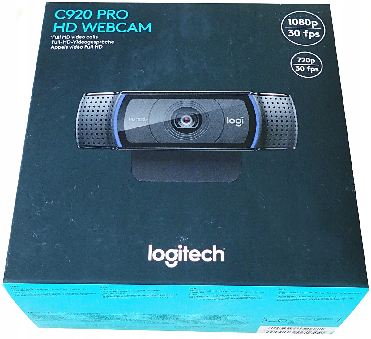 Webcam WebCam Logitech C920 HD Pro for PC Laptop Mac