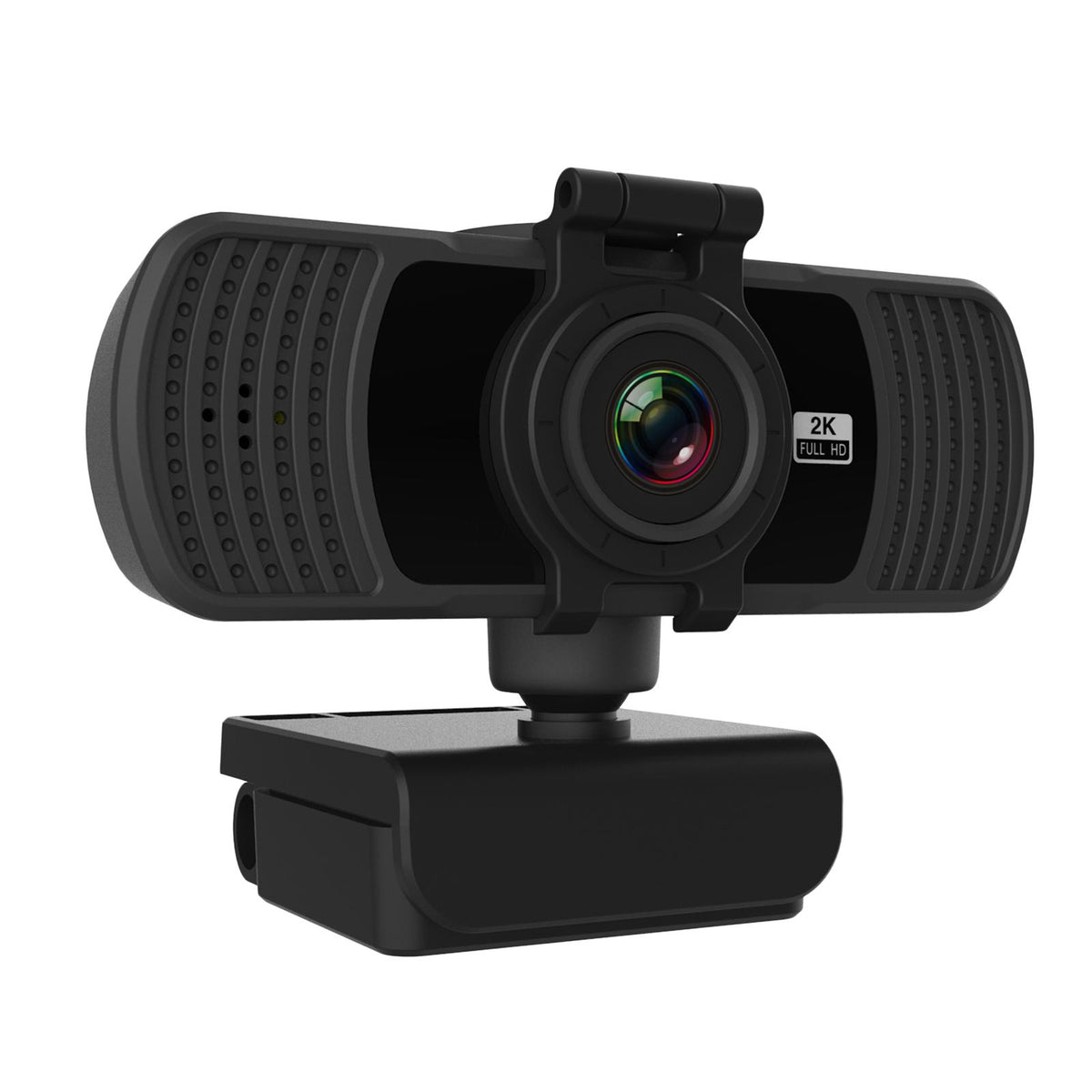 Webcame with Microphone Privacy Cover, 2K HD USB Web Camera PC Webcam with
