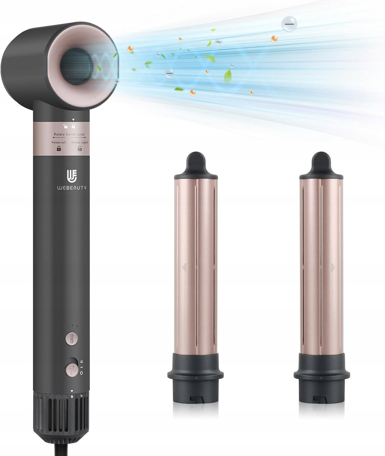 Webeauty Hair Dryer DRYER-CURLER HAIR BRUSH 3IN1