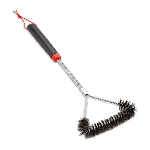 Weber three-sided grill grate cleaning brush 46cm 6278