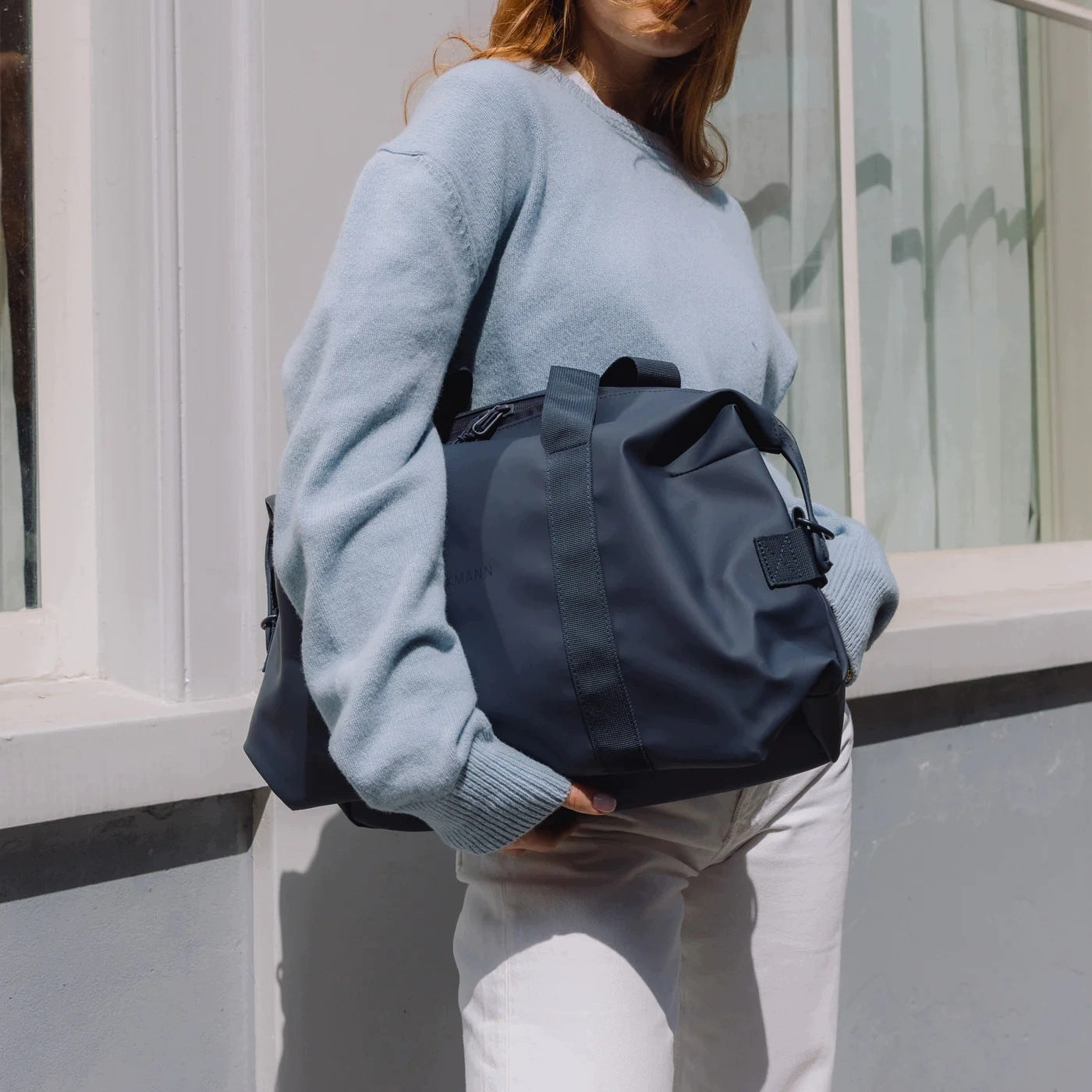 Weekend bag (trips, workouts) 24h, NAVY Brand BECKMANN