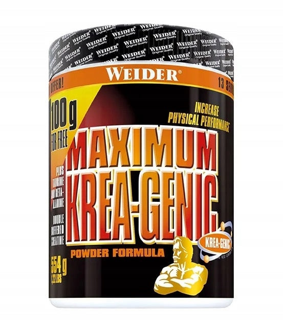 Weider - Creatine Complex, Maximum Krea-Genic, Powder, 554g