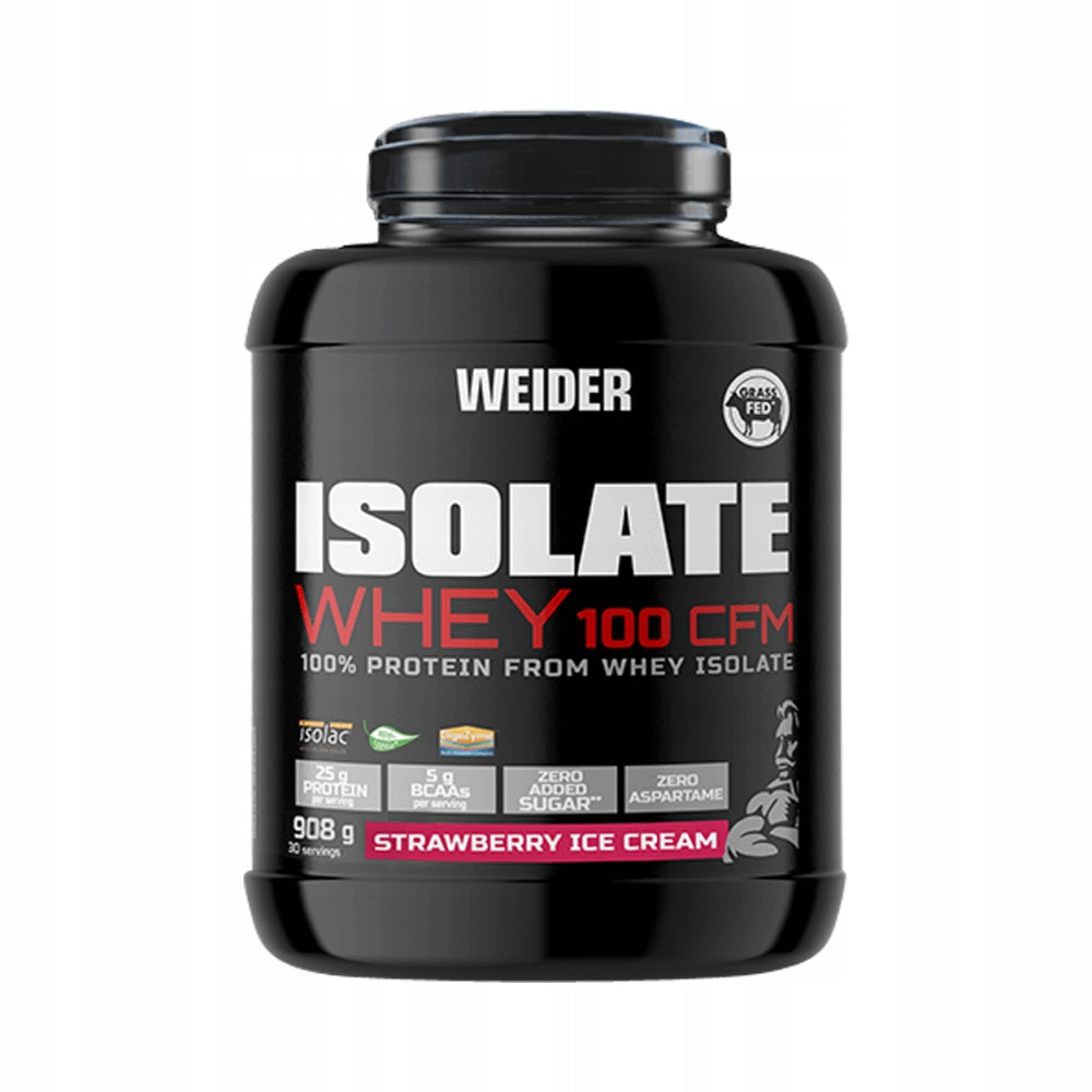 Weider Isolate Whey 100 CFM (908g) Strawberry Ice Cream