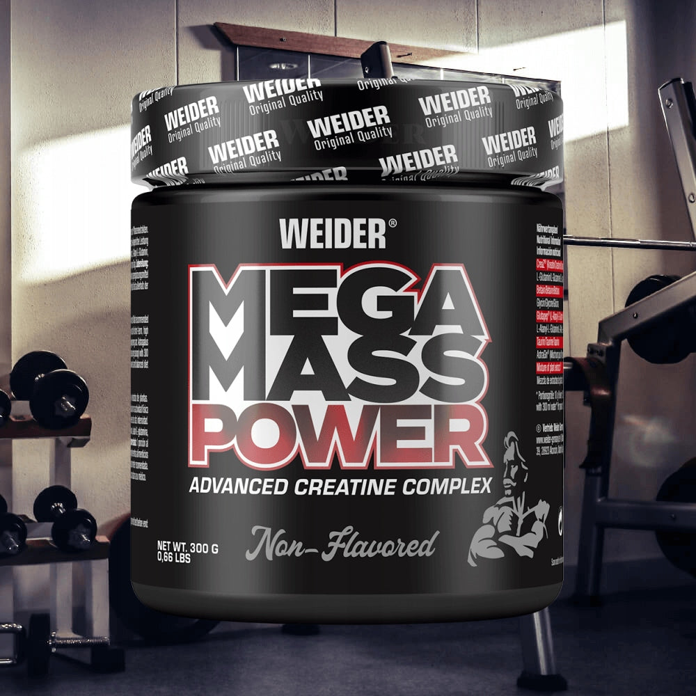 Weider Mega Mass Power (300g) Unflavoured Expiration date at least 3 months from the date of purchase
