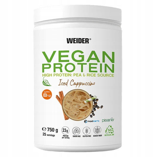 Weider Protein Conditioner Vegan Protein Frozen Cappuccino Powder 750g