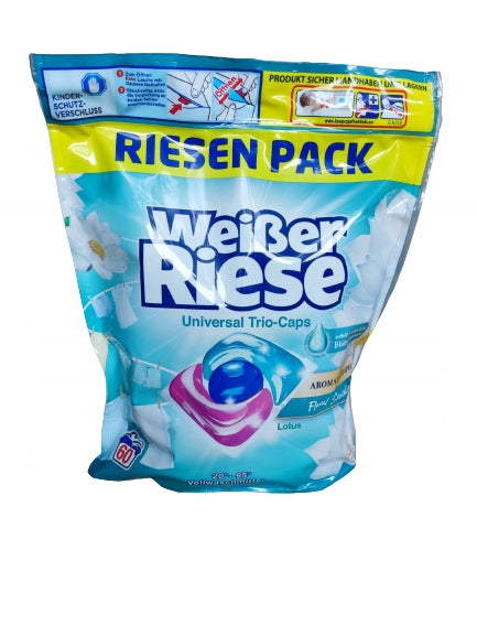 Weißer Riese Trio-Caps capsules dp washing 60 pcs from Germany