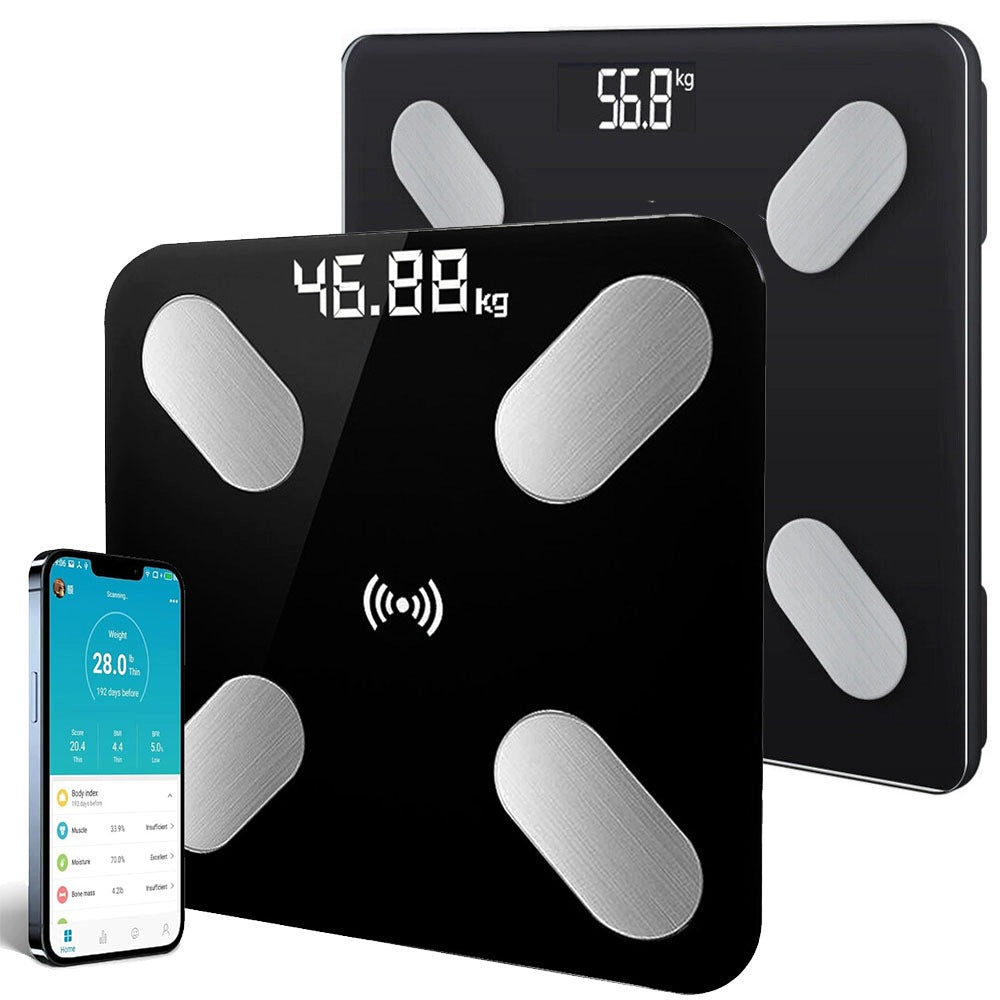 Weight Fat Bluetooth Body Composition Analysis 180kg USB Charging Application