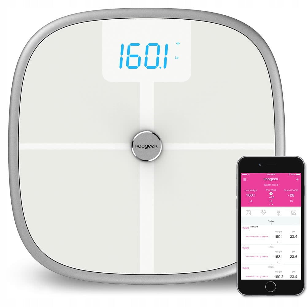 Weight Koogeek Smart Health Scale KS1 body composition analysis iOS Android