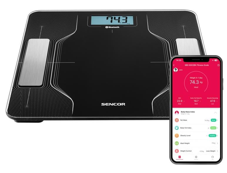 Weight SENCOR SBS 8002BK Black Packaging status original