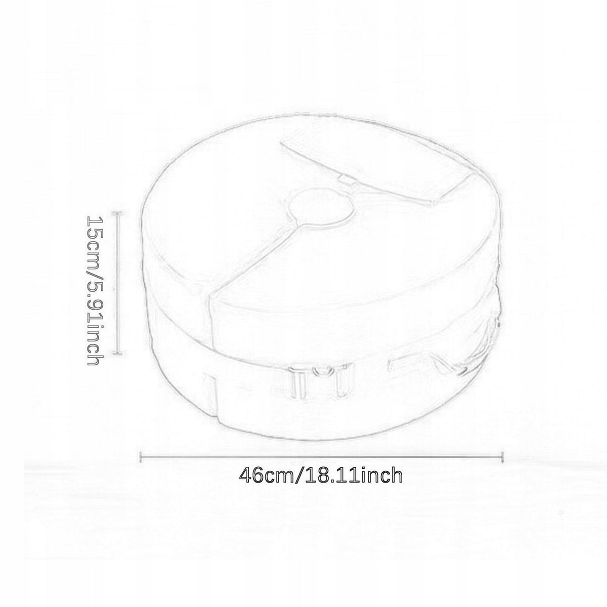 Weight Sand Bag Parasol Portable Windproof Umbrella SiliconeCanvas Green Packaging status original