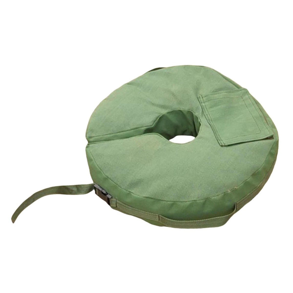 Weight Sand Bag Parasol Windproof Pole Holder Umbrella SiliconeCanvas Green