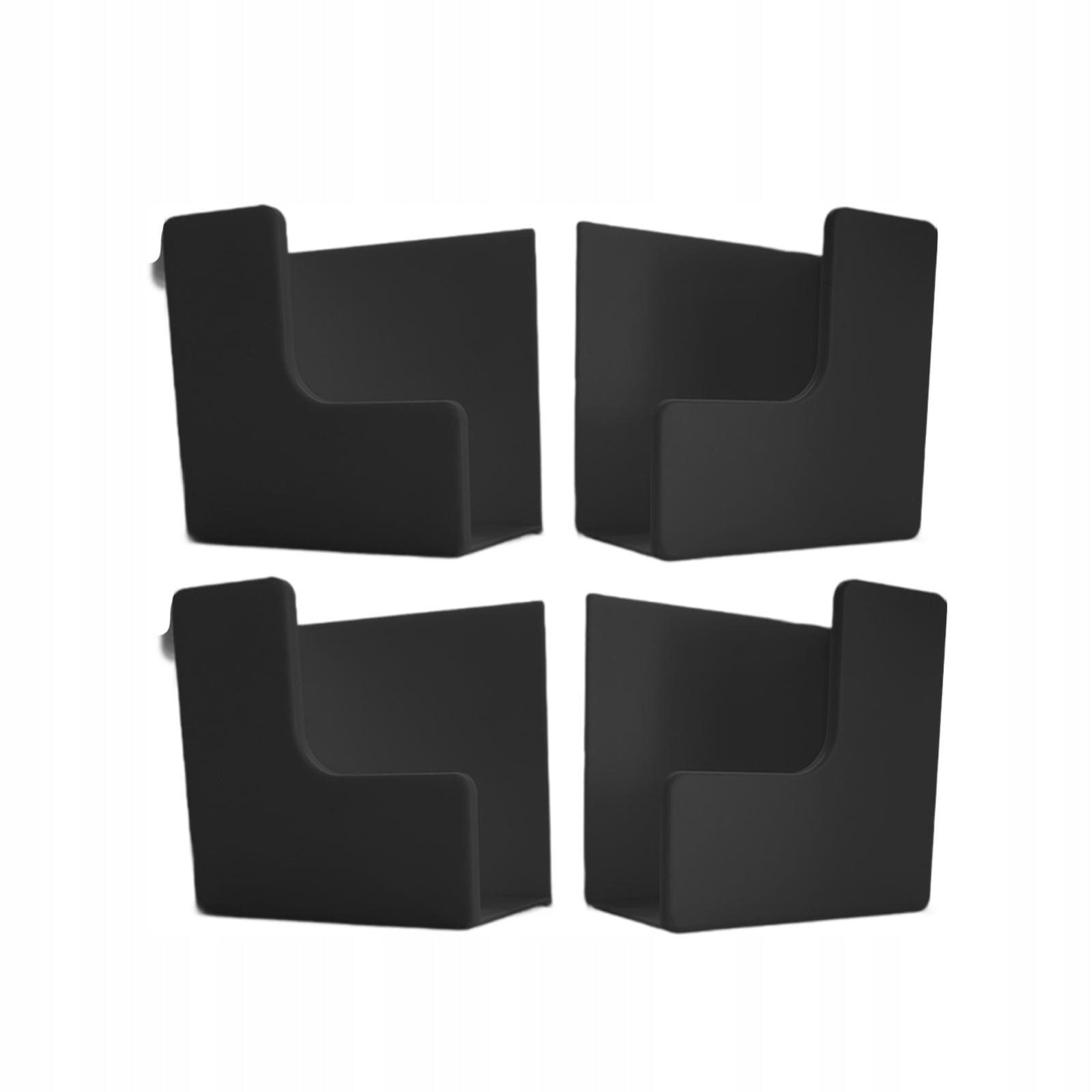 Weight Scale Holder for Wall .Storage Bracket for Body Fat & Digital Black