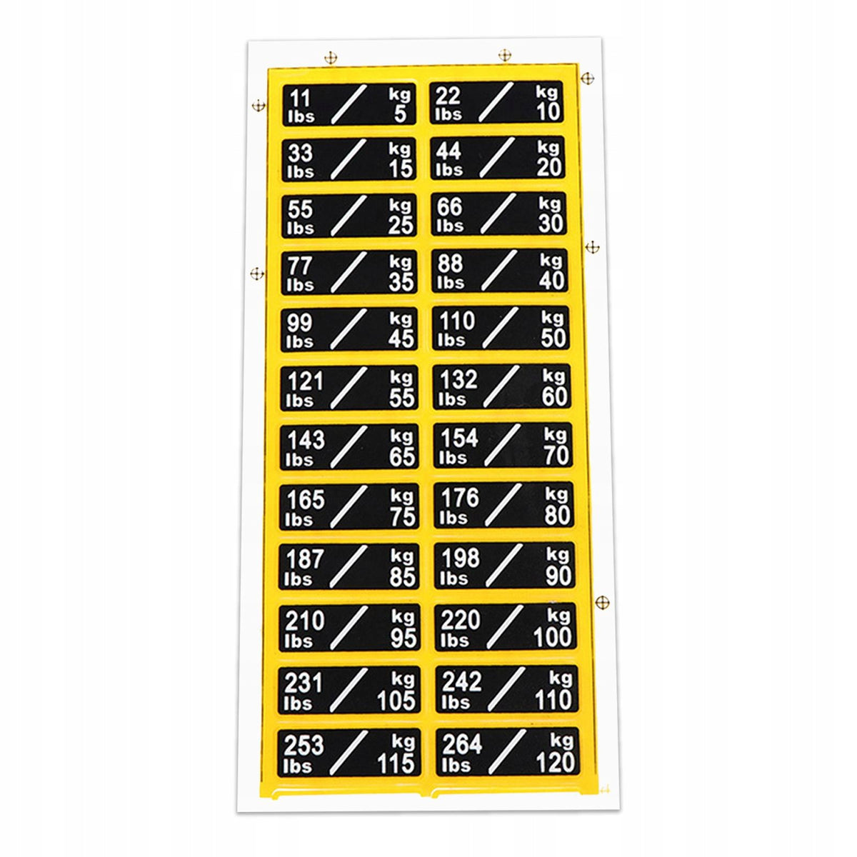 Weight Sticker Labels Machine Attachments 5 kg to 120 kg Power Equipment
