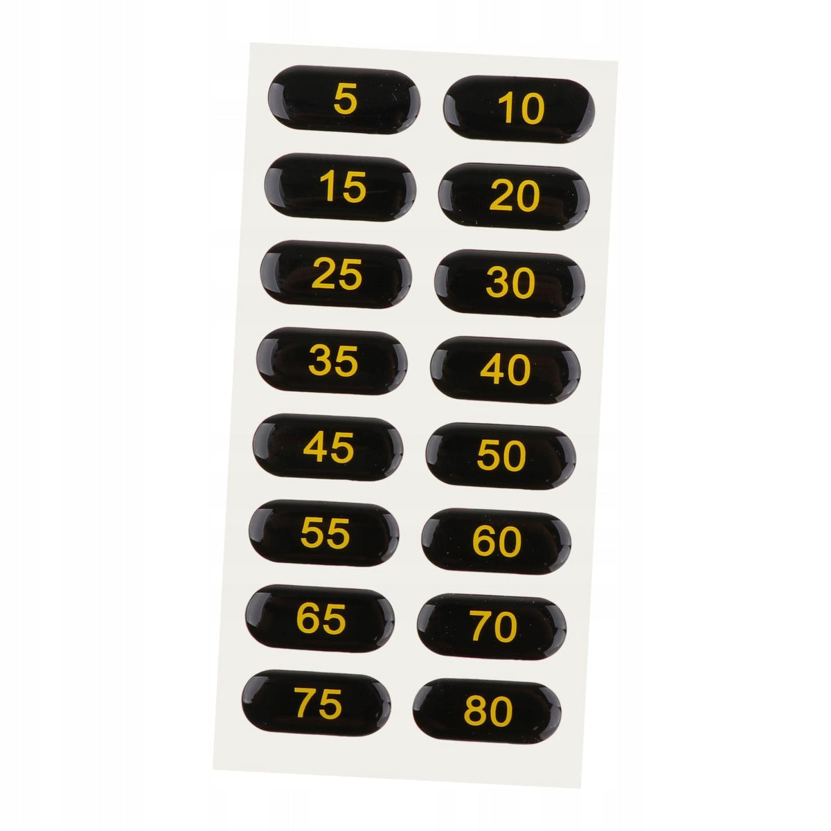 Weight Stickers Weight Stack Labels for Indoor Gym Resistance Trainers Body Packaging status original