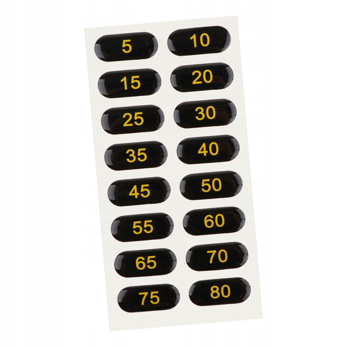Weight Stickers Weight Stack Labels for Indoor Gym Resistance Trainers Body