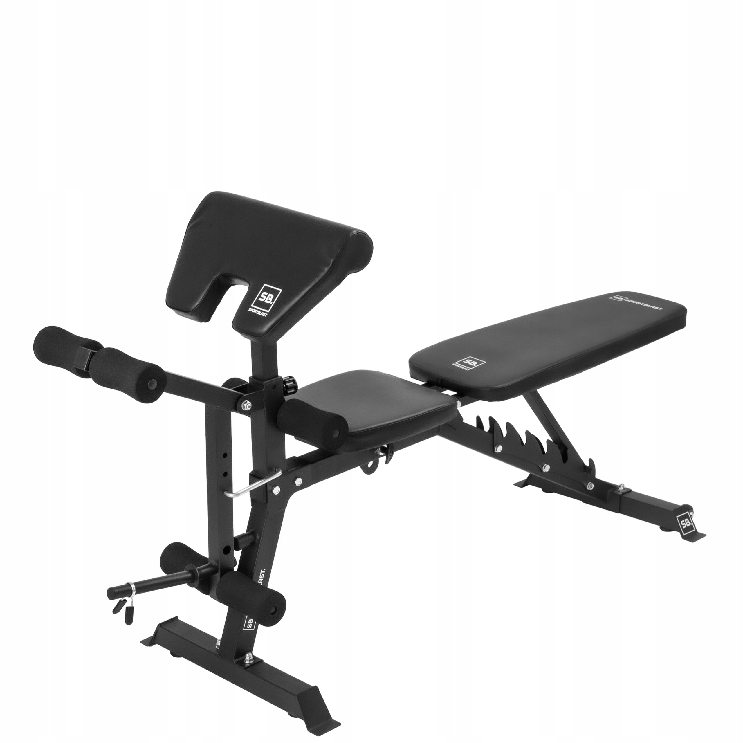 Weight bench adjustable flat bevel top prayer book leg press SB-RO Kind adjustable