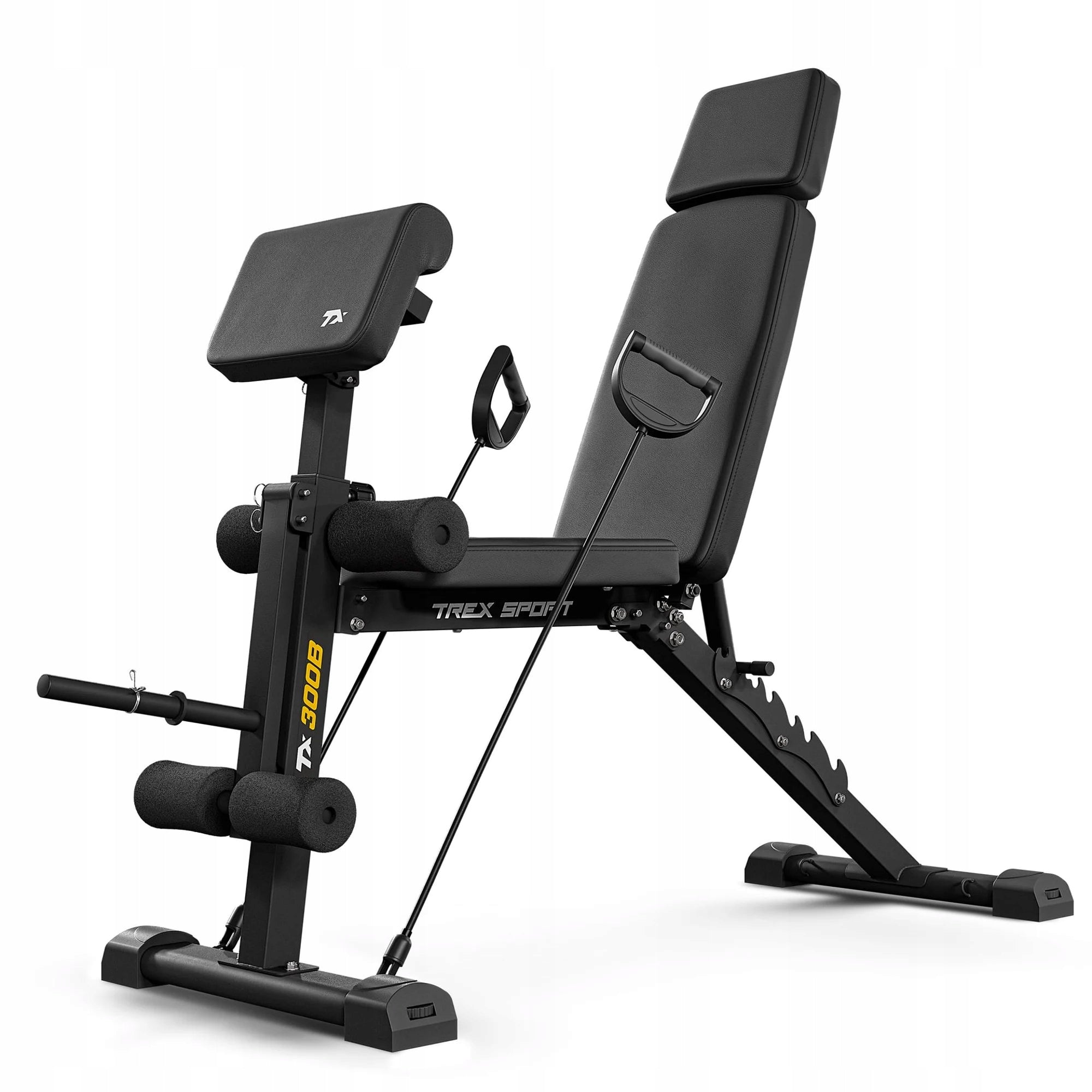 Weight bench exercise bench adjustable + prayer book Trex Sport Model TX-300B