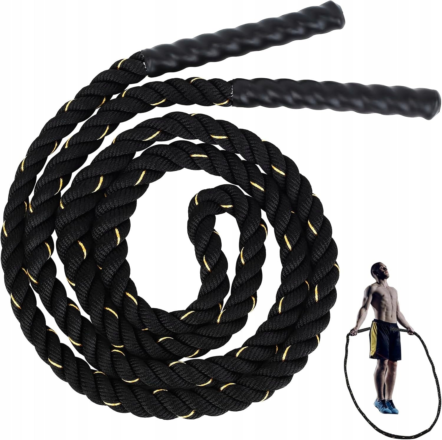 Weighted jump rope for adults, 3 meters weighted jump rope for adults,