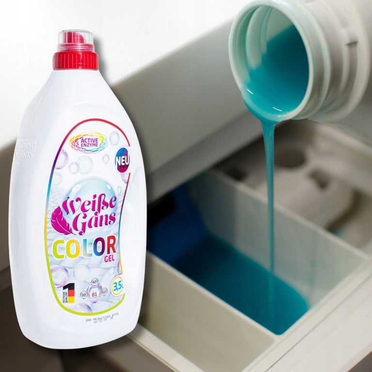 Weisse Gans Color Washing Gel 3,5 L Efficient 81 Washes Packaging status original
