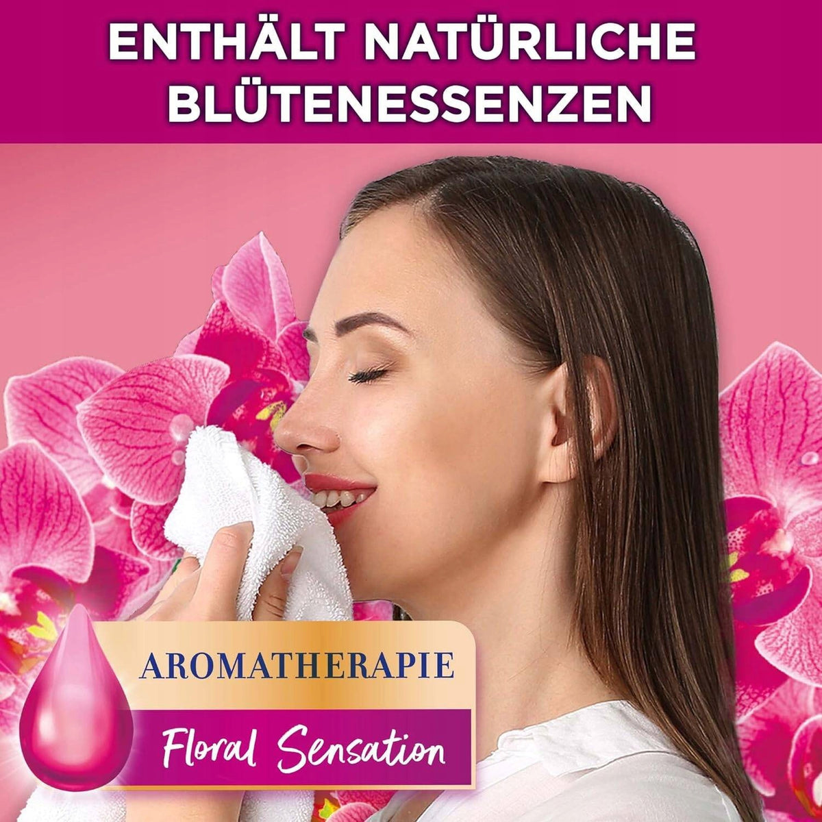 Weisser Riese AROMATHERAPIE Color Washing Capsules 80 Pack WeiBer DE Packaging status original