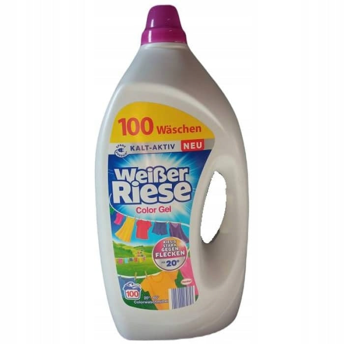 Weisser Riese Color prací gél 4,5l/ 100praní - 2x