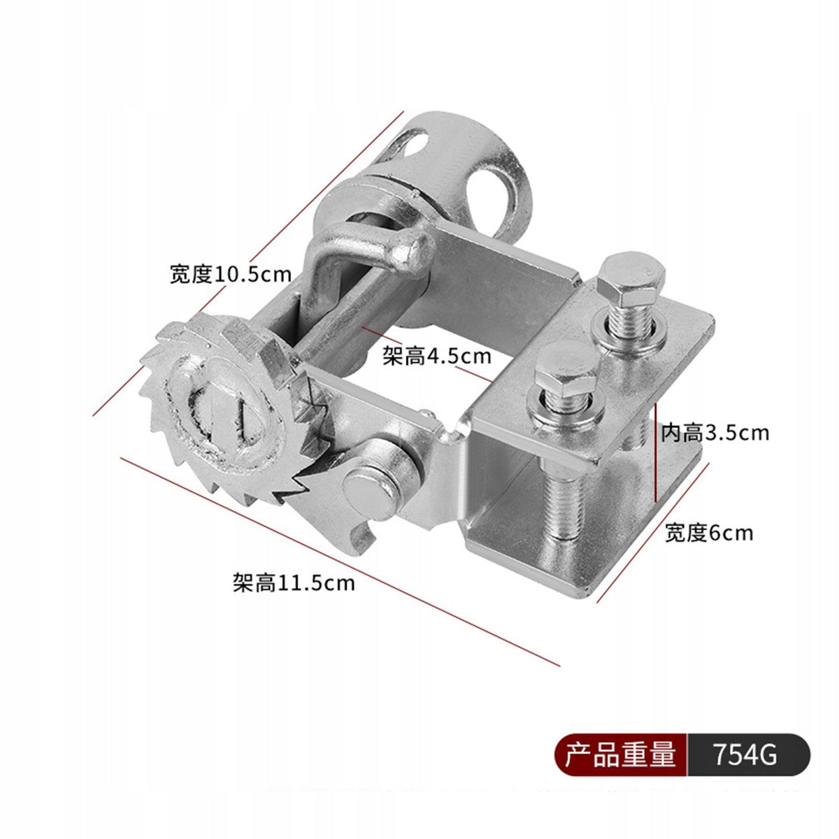 Weld Winch Cargo Handling Truck Welding Rope Tensioner for Trailer Manufacturer code 14852093622