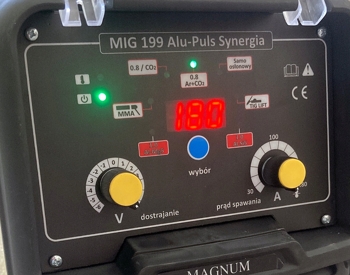 Welder MIGOMAT 3in1 Magnum MIG 199 Synergy Pulse Brand Magnum
