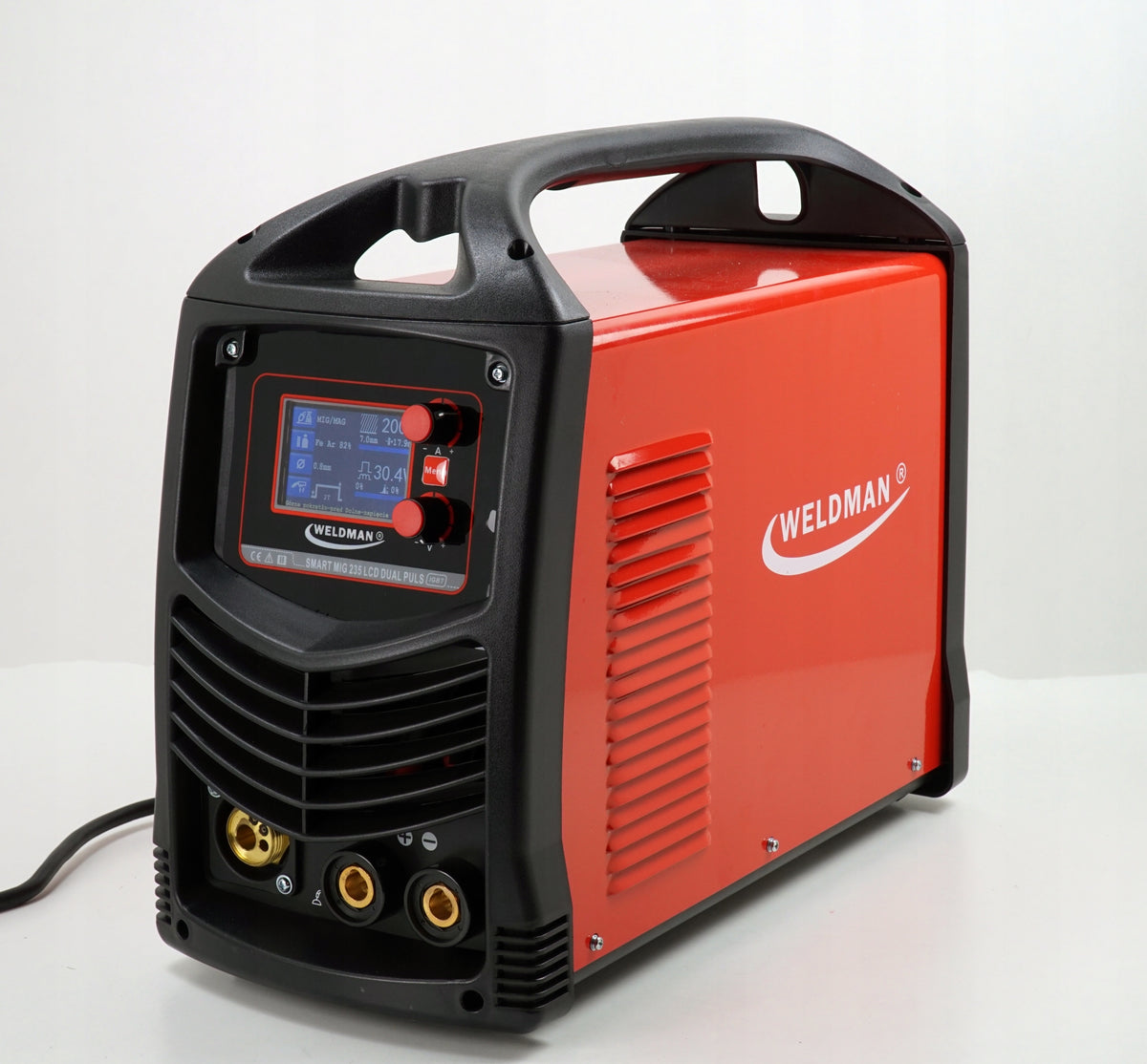 Welder MIGOMAT INVERTER 3in1 MIG MAG 200A ALU SYNERGY PULSE MMA 230V Brand Weldman