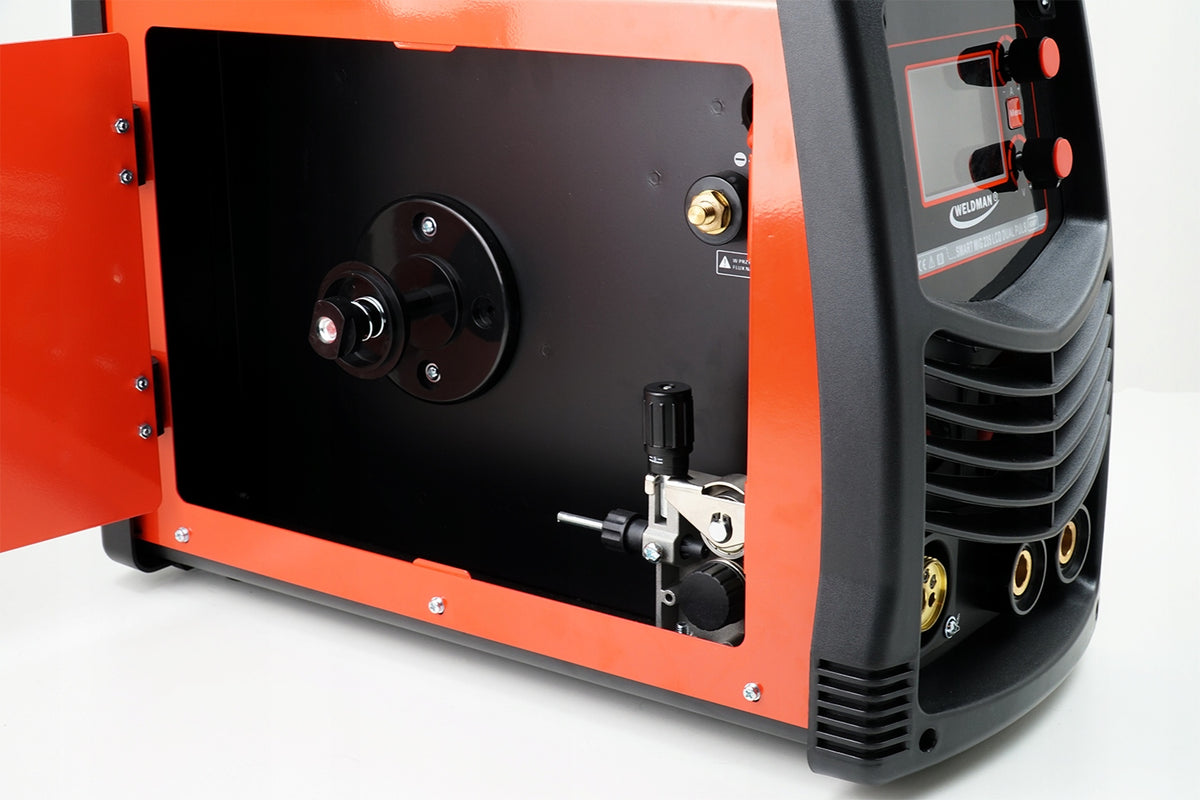 Welder MIGOMAT INVERTER 3in1 MIG MAG 200A ALU SYNERGY PULSE MMA 230V Welding methods MIG/MAG MMA TIG