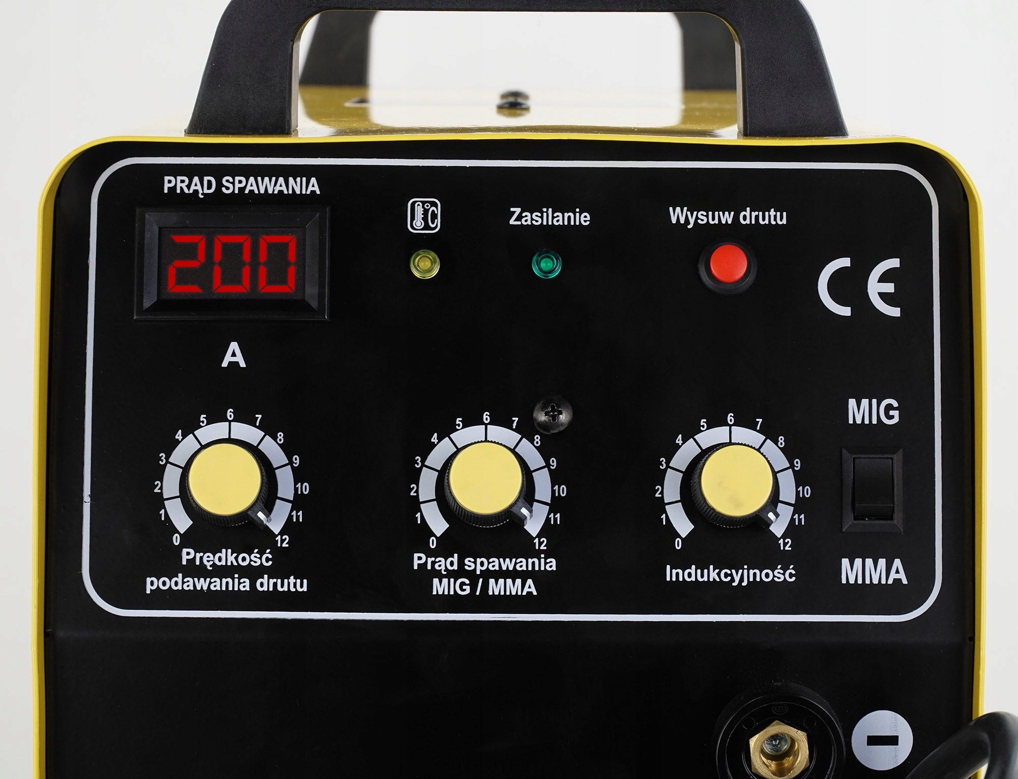 Welder MIGOMAT MAGNUM MIG 200 MAG IGBT SET Welding methods MIG/MAG MMA