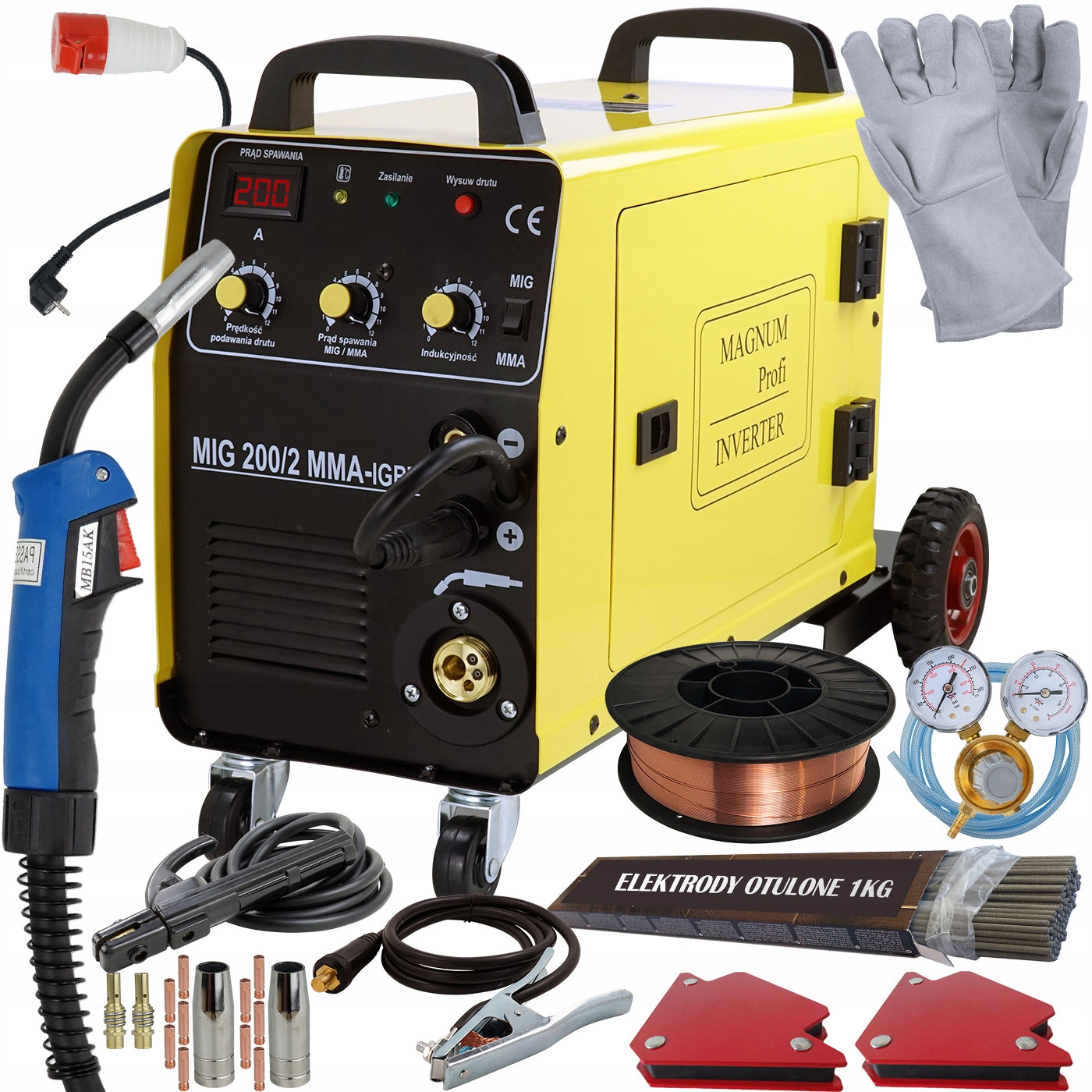 Welder MIGOMAT MAGNUM MIG 200 MAG IGBT SET