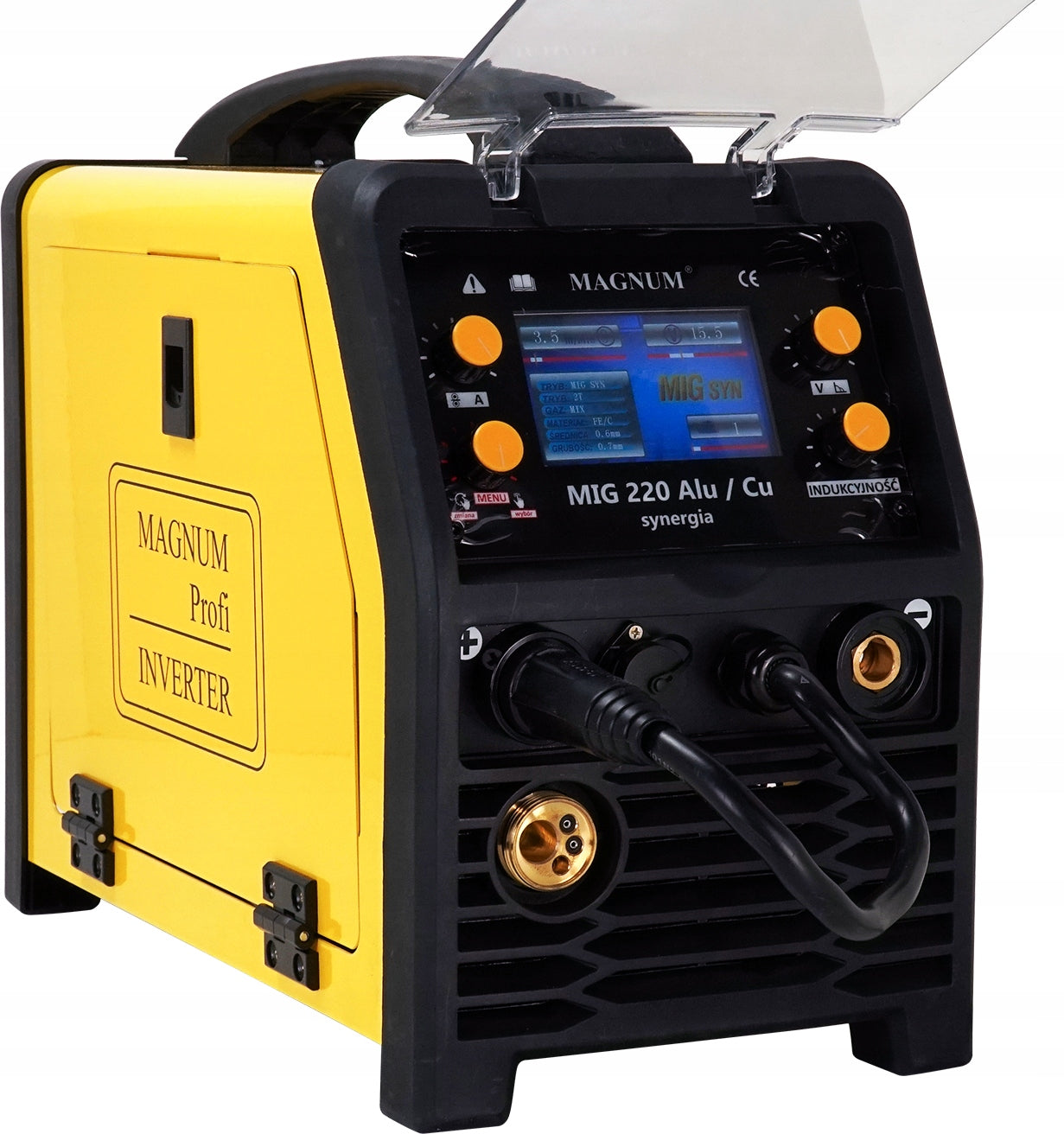 Welder MIGOMAT MAGNUM MIG MAG Alu SYNERGY 220 3W1 200A WIRE EAN (GTIN) 5904624003315