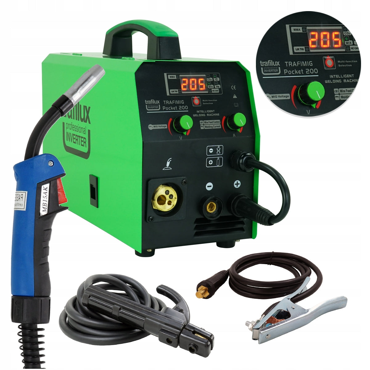 Welder MIGOMAT MIG 200 MAG MMA TIG Synergy 3in1