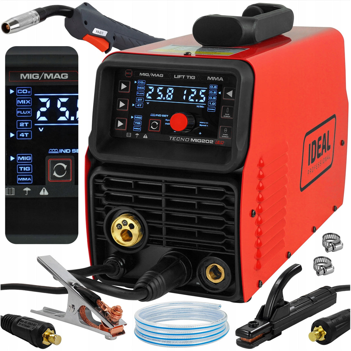 Welder MIGOMAT MIG 200 MMA TIG Synergy IDEAL