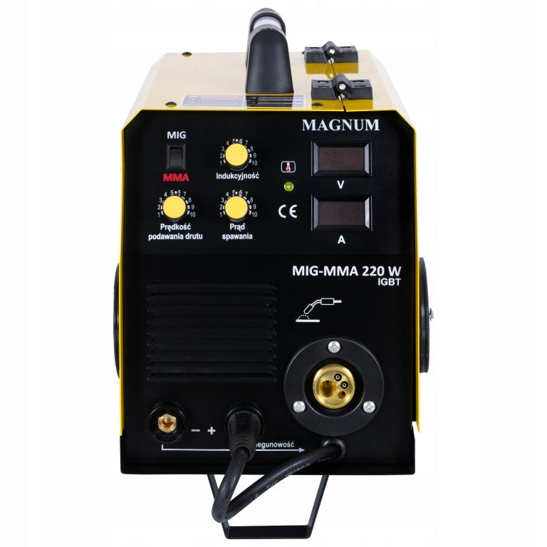 Welder MIGOMAT MIG MAG MAGNUM MMA INVERTER 220W 230V 60% IGBT CHASSIS Manufacturer code U MI 220W MMA MAPL-15