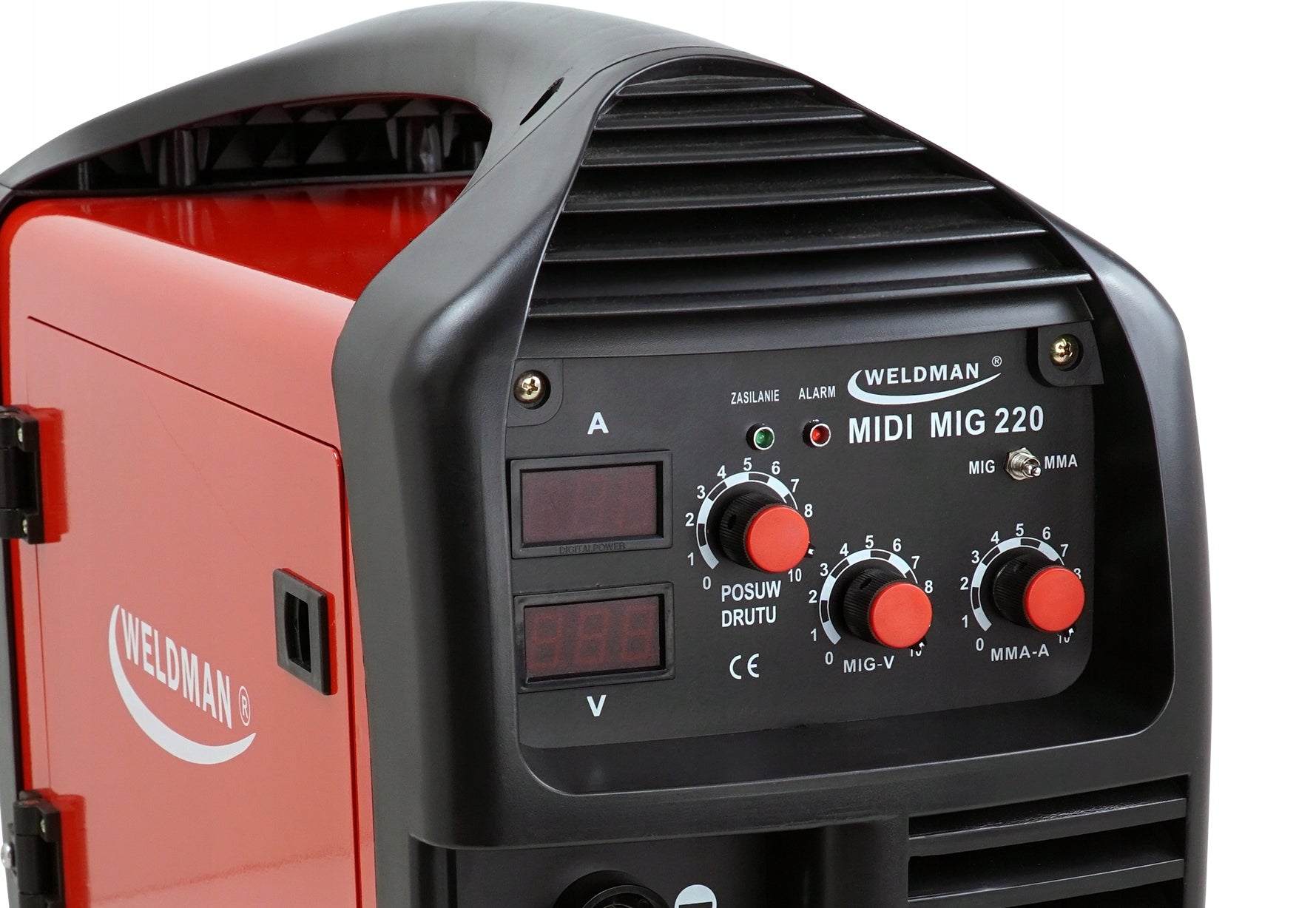 Welder MIGOMAT MIG MAG MMA Weldman 220A 230V 60% HOLDER 4M WIRE SET Manufacturer code WELDMAN MIDI MIG 220