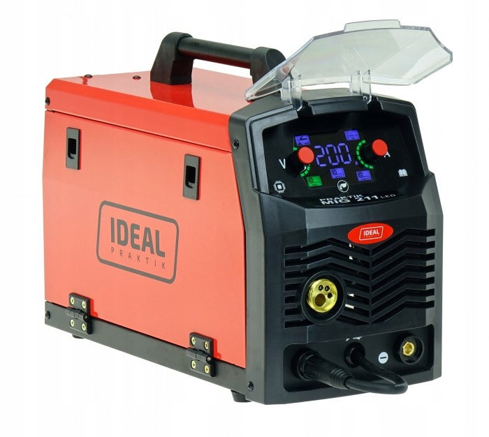 Welder MIGOMAT MIG MMA TIG PRAKTIK 211 SYNERGY LED IDEAL set of 4 Manufacturer code SPAWARKA IDEAL PRAKTIK MIG 211 IGBT RSH6