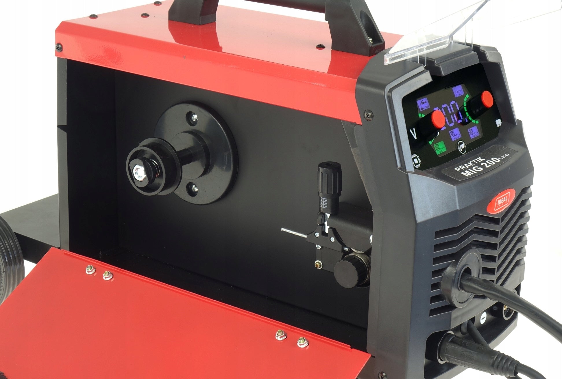 Welder MIGOMAT MIGMMATIG PRAKTIK MIG 200 SYNERGY LED IDEAL CYLINDER SET Power consumption 5.5 kVA