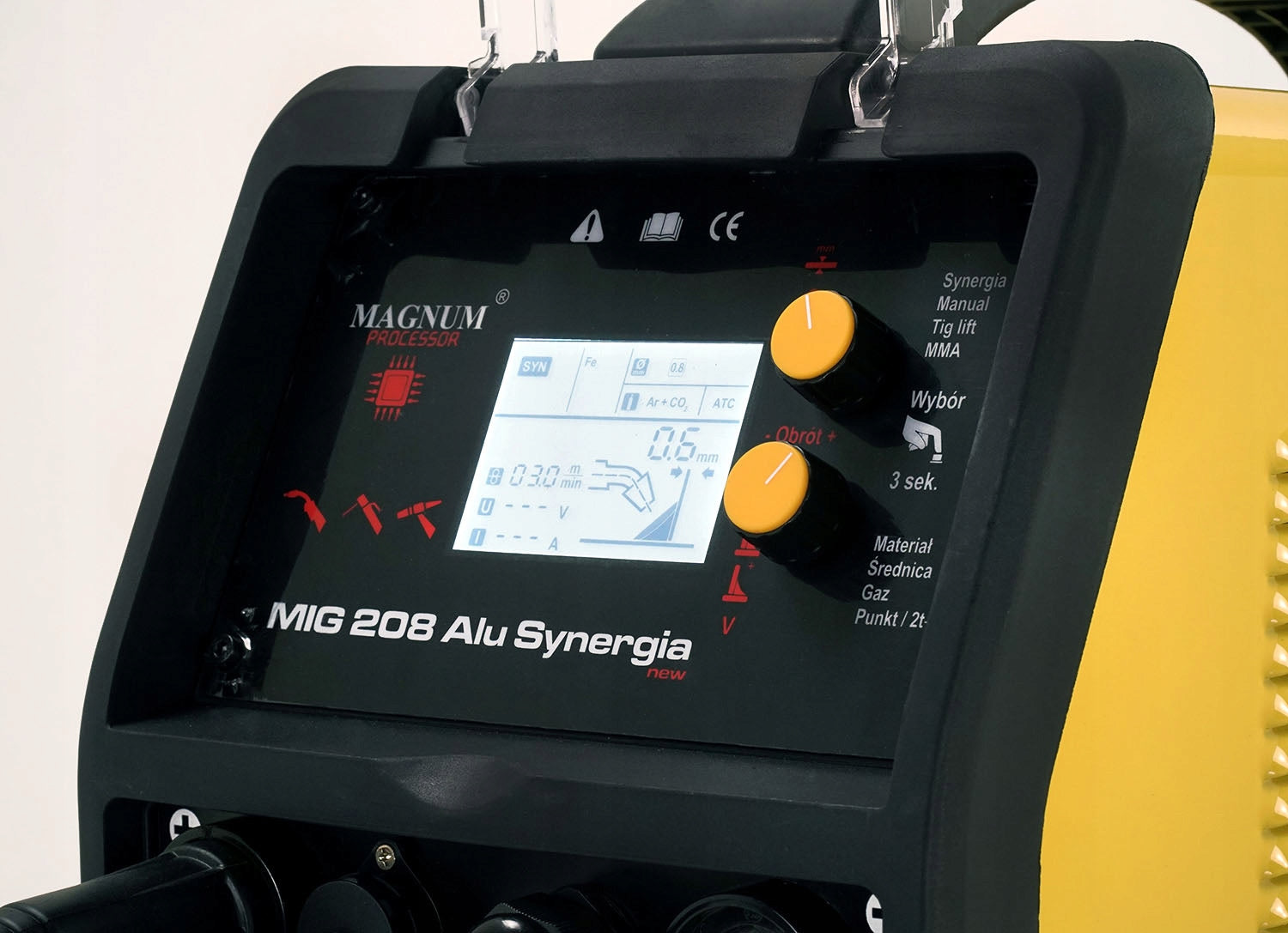 Welder MIGOMAT Magnum MIG 200A MMA Synergy Alu Brand Magnum