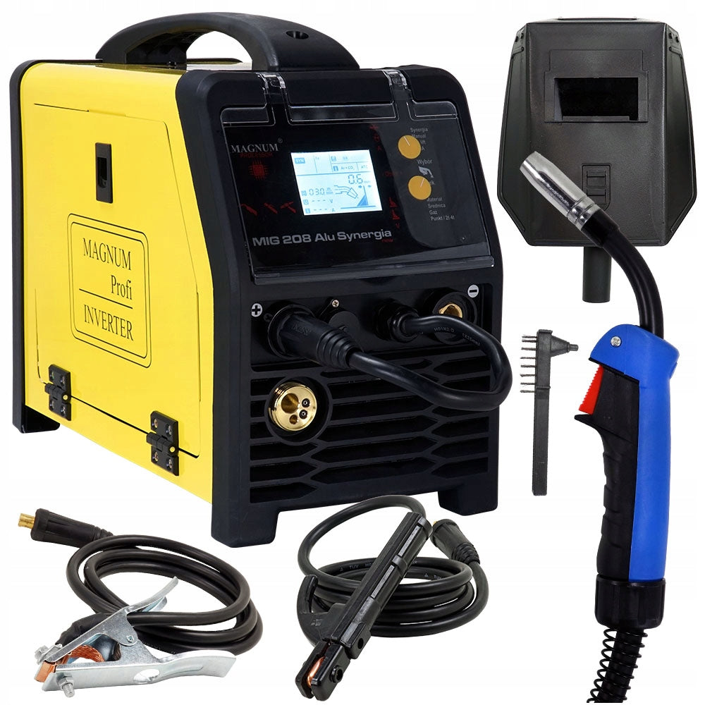 Welder MIGOMAT Magnum MIG 200A MMA Synergy Alu