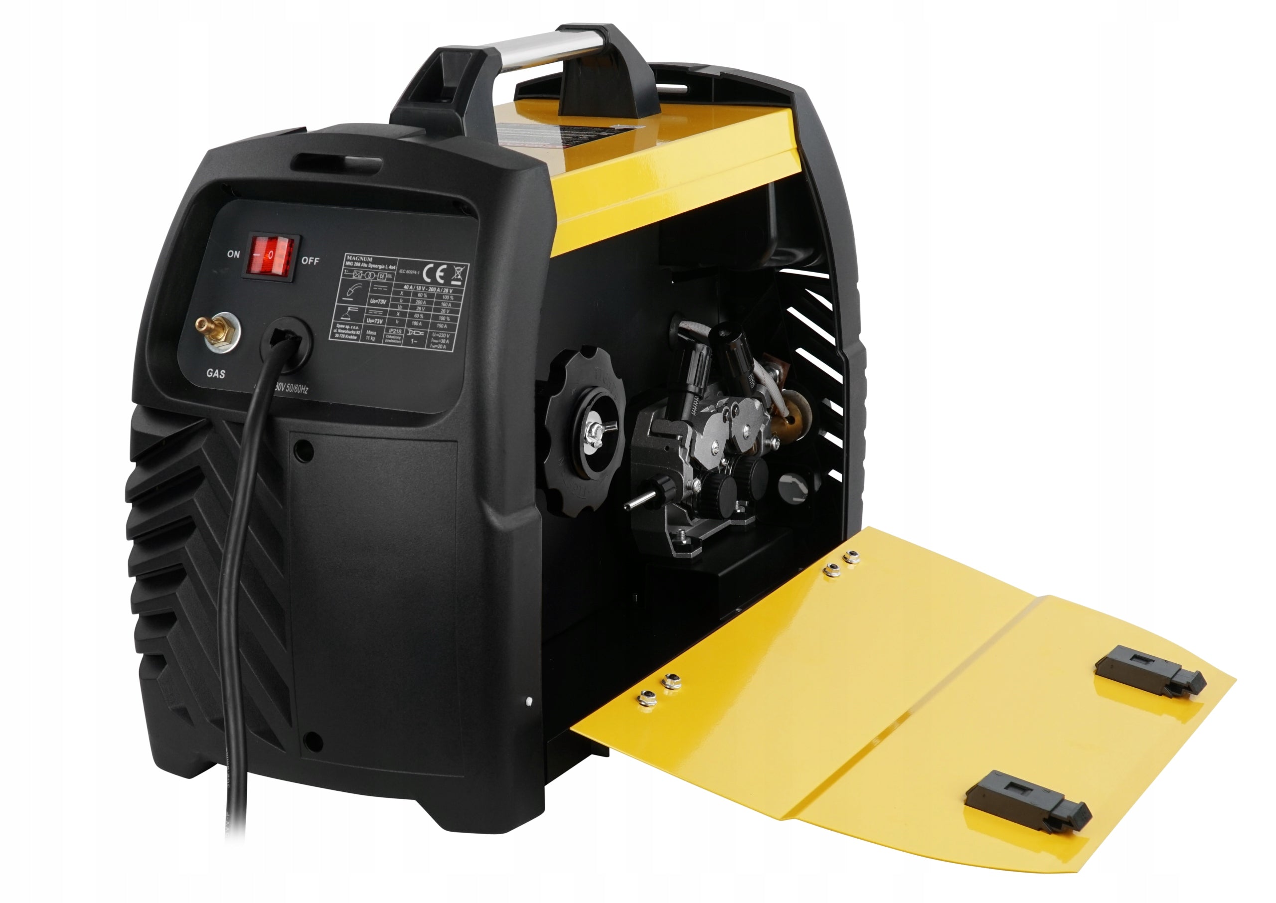 Welder MIGOMAT Magnum MIG 208 ALU Synergy 4R COLD WELD Point 2T 4T 230V Brand Magnum